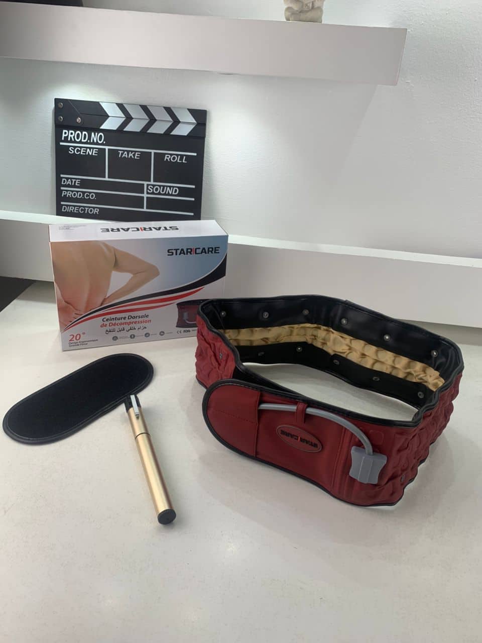 STARICARE Ceinture de décompression Gonflable avec 28 colonnes d’air et pompe- حزام شد الظهر قابل للنفخ — معاينة 9