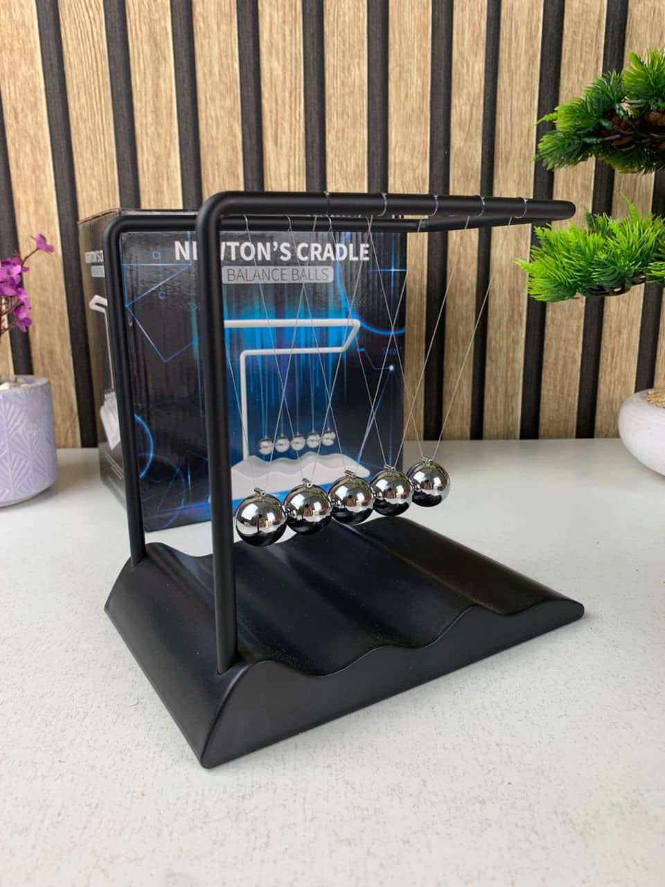 Pendule Newton Balls d’équilibre une décoration classique — معاينة 8