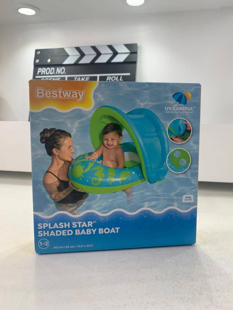 Bouée Gonflable pour enfants avec toit de protection UV Bestway 34091 – عوامة مائية للأطفال — معاينة 7