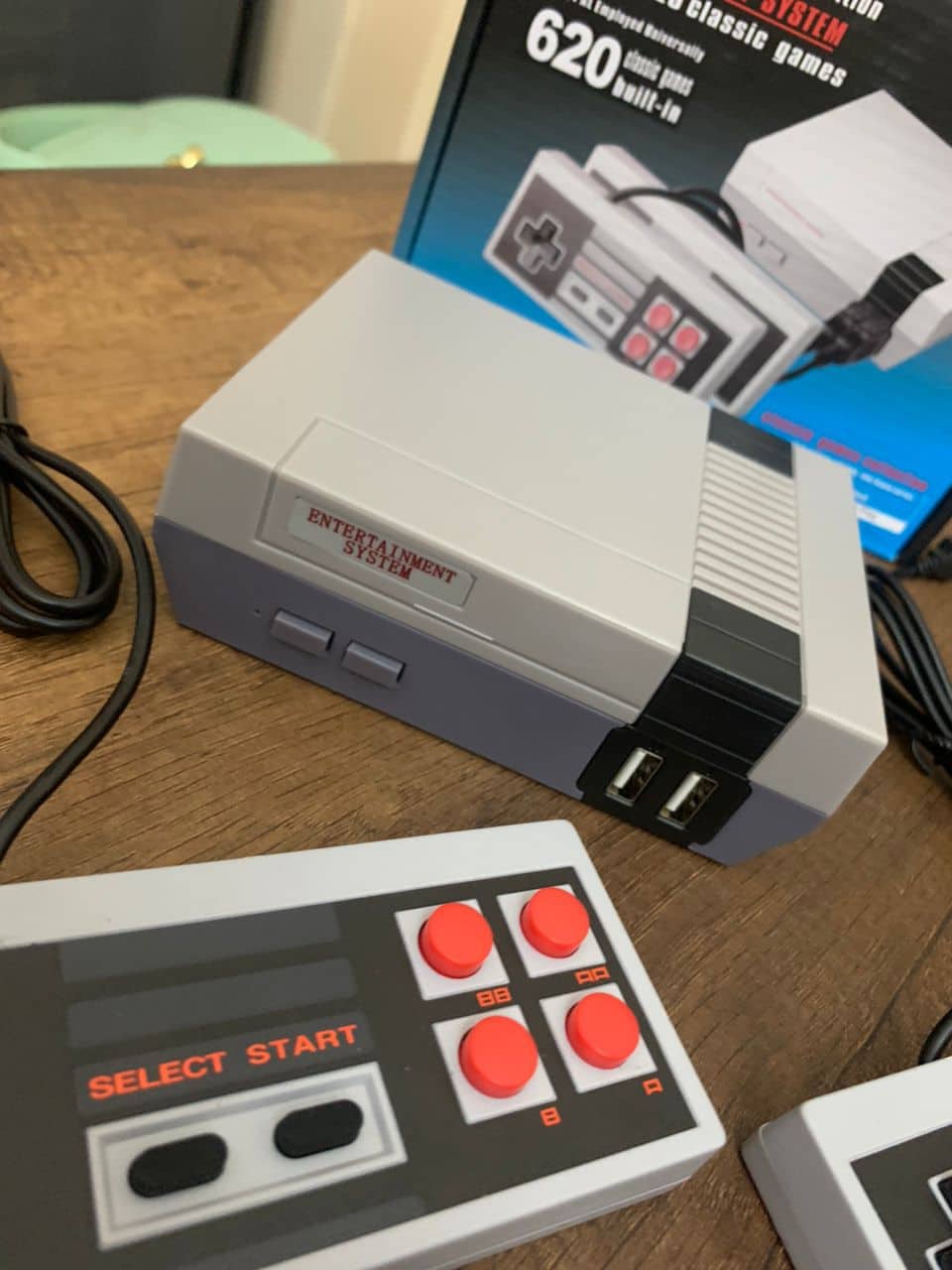 Mini console de jeu rétro classique 620 Games avec 2 Manettes — معاينة 7