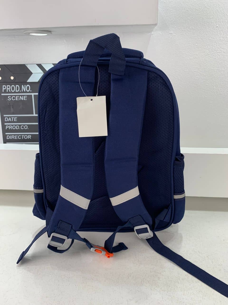 Sac à Dos Enfant Ludique avec Plusieurs Compartiment et un Peluche LM-5122 Bleu Nuit – حقيبة ظهر للأطفال أزرق ليلي — معاينة 5