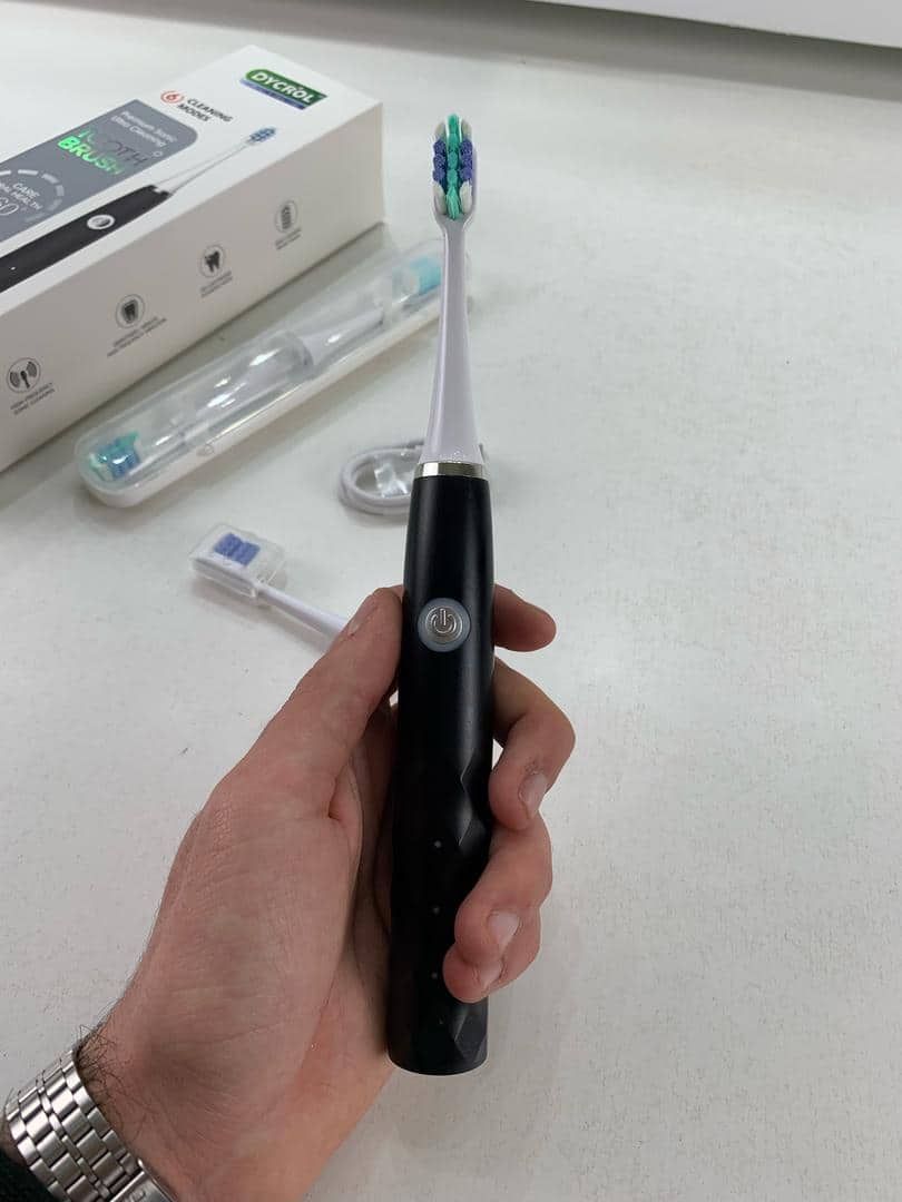 Brosse à dents électrique sonique 6 modes réglables avec 4 têtes – فرشاة أسنان — معاينة 7