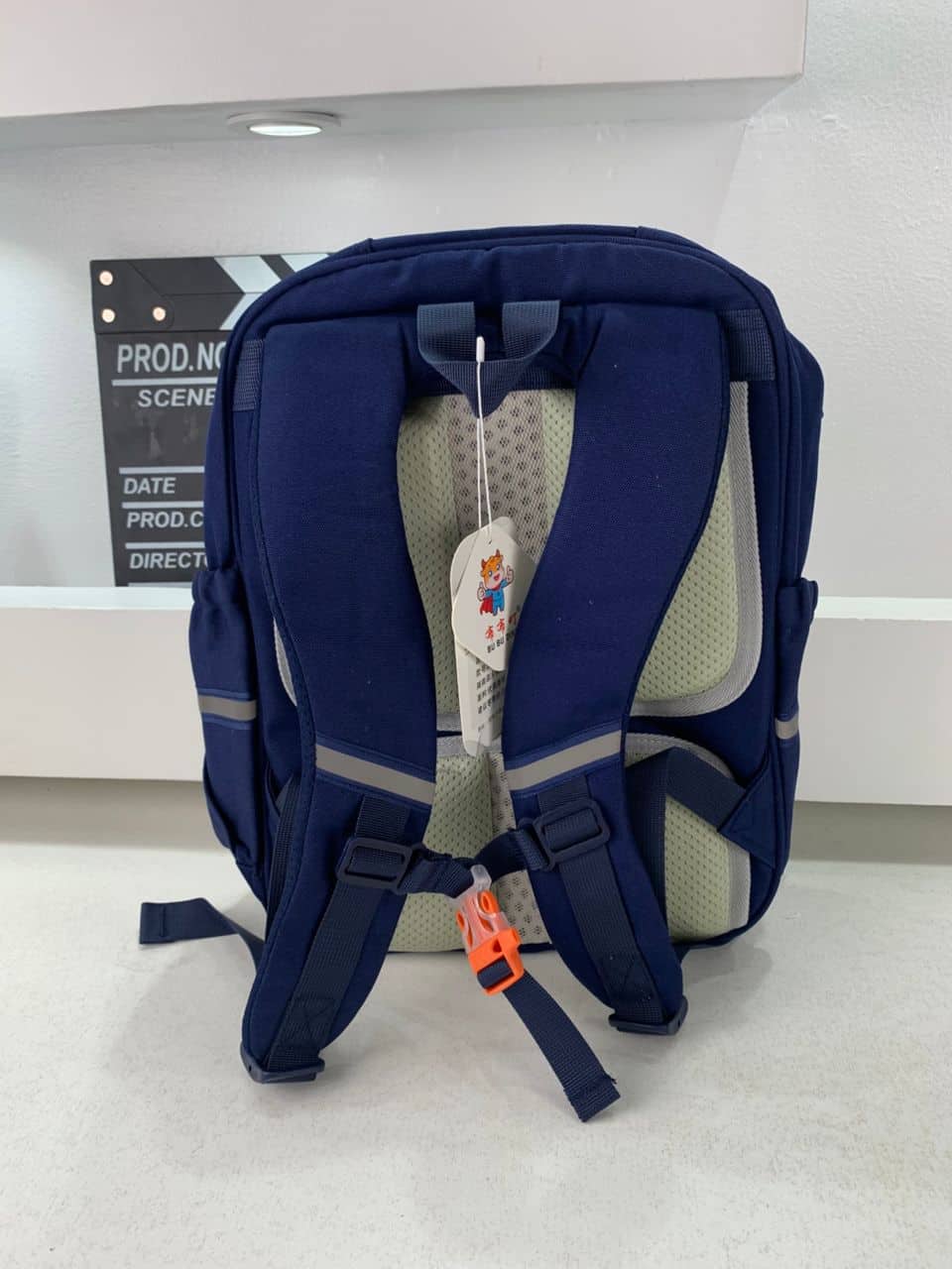Sac à Dos Scolaire Orthopédique pour Enfants Xiao Wang Ya Bleu et Vert – محفظة مدرسية للأطفال أزرق وأخضر — معاينة 6