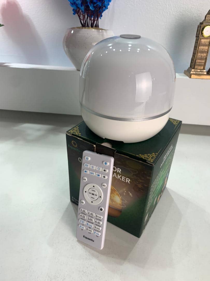 Lampe de Projection Rotative avec Haut-Parleur du Coran – مصباح إسقاط مع مكبر صوت للقرآن — معاينة 12