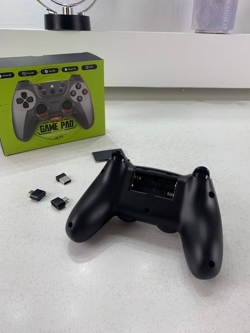 Manette de jeu sans fil 2.4G Compatible avec Android TV Box, Steam, PC, TVBOX, PS3 – يد تحكم لاسلكية — معاينة 8