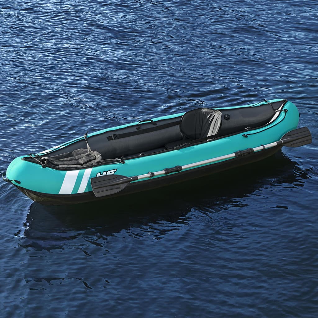 Hydro-Force Kayak Ventura Canoë Pompe+Rame Et Siège 130kg Bestway-65118 - Camping et Randonnée - صورة 2