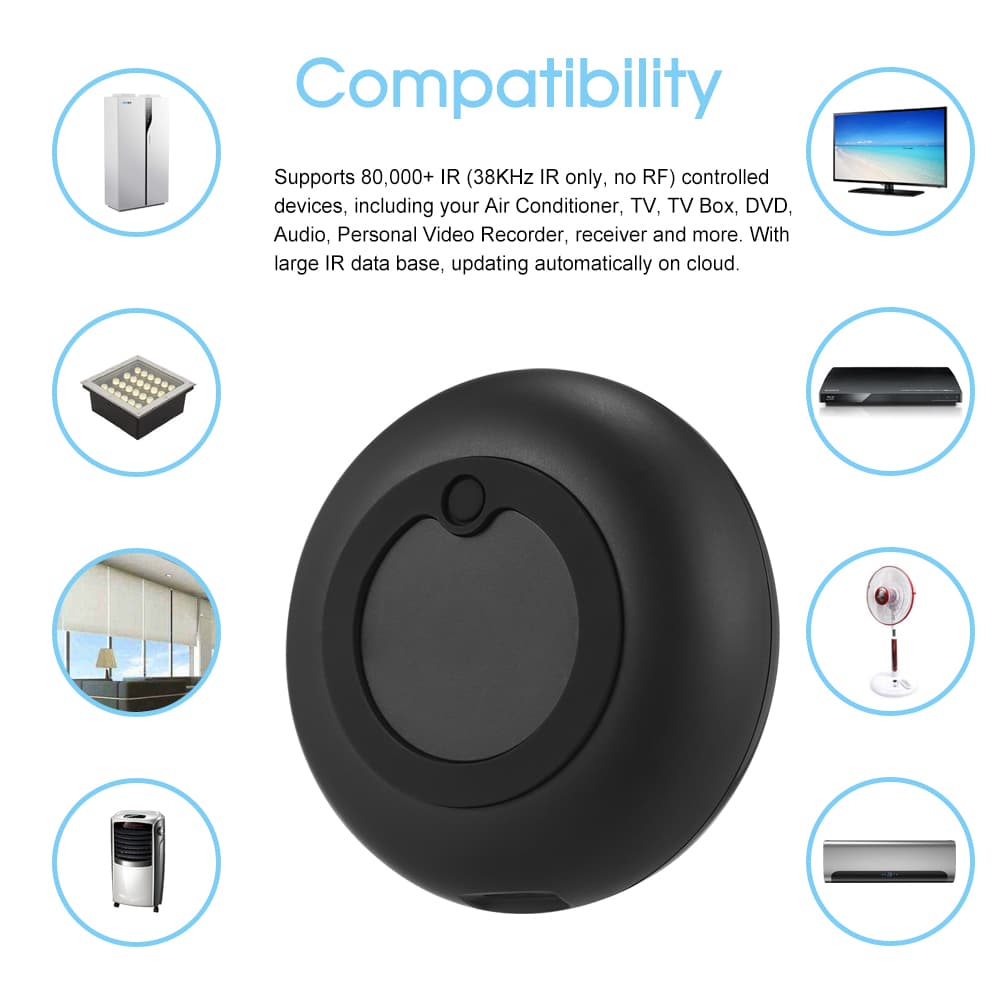 Télécommande universelle intelligente Wifi-IR (2.4ghz) hub de contrôle compatible avec Alexa Google Home -Tuya Smart Life - Électronique - صورة 5