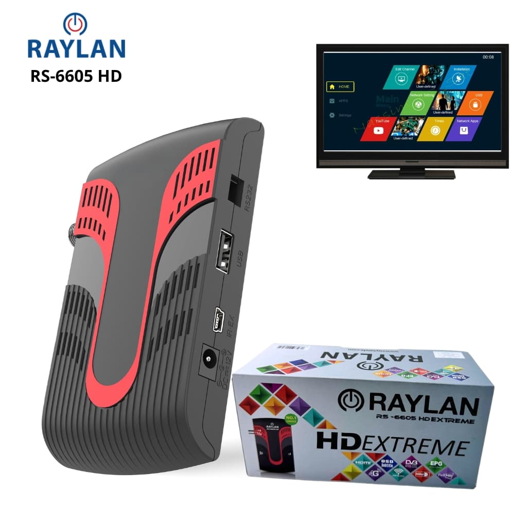Raylan RS-6605 HD Digital Satellite TV Receiver - Électronique - صورة 1