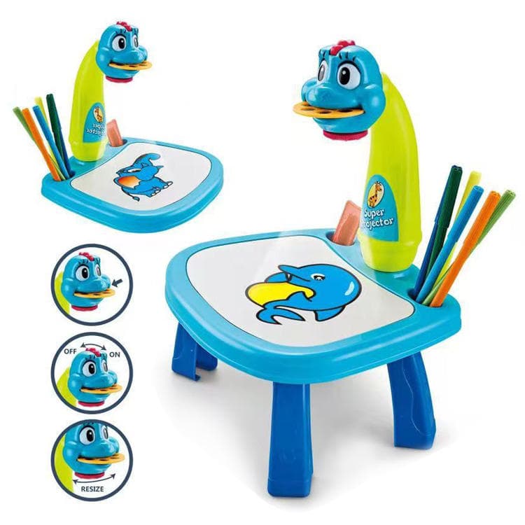 Projecteur à LED pour Enfant avec Table de Dessin Artistique - Jouet & Gaming - صورة 7
