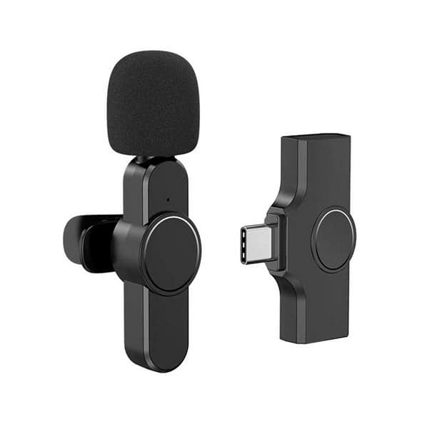 K11 Microphone-cravate sans fil Recording Audio Video Androïd / iPhone  - Électronique - صورة 2