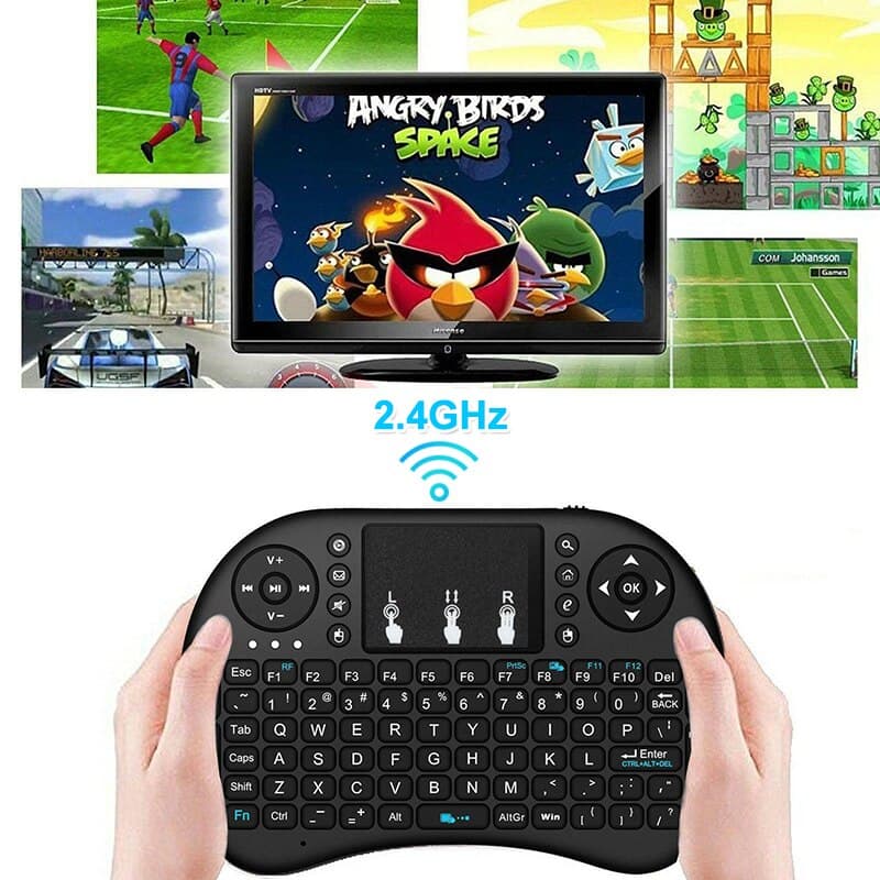 Clavier et Pad sans fil Tricolor rétroéclairé USB multimédia contrôle - Électronique - صورة 4
