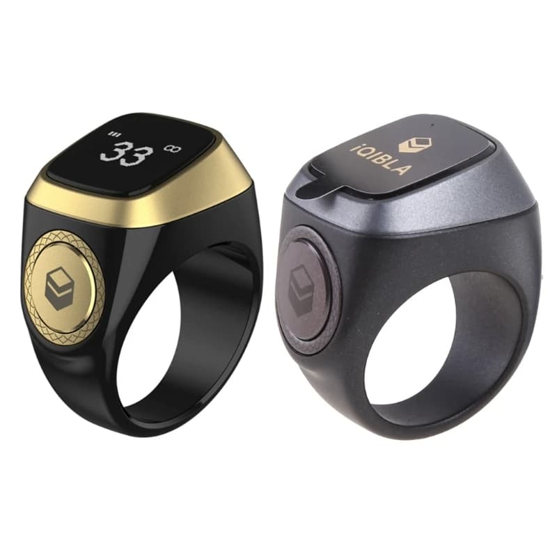خاتم التسبيح الالكتروني الذكي IQIBLA يساعدك على التسبيح والتذكر بطريقة عملية وبسيطة -Zikr Ring Tasbih Counter - Électronique - صورة 3