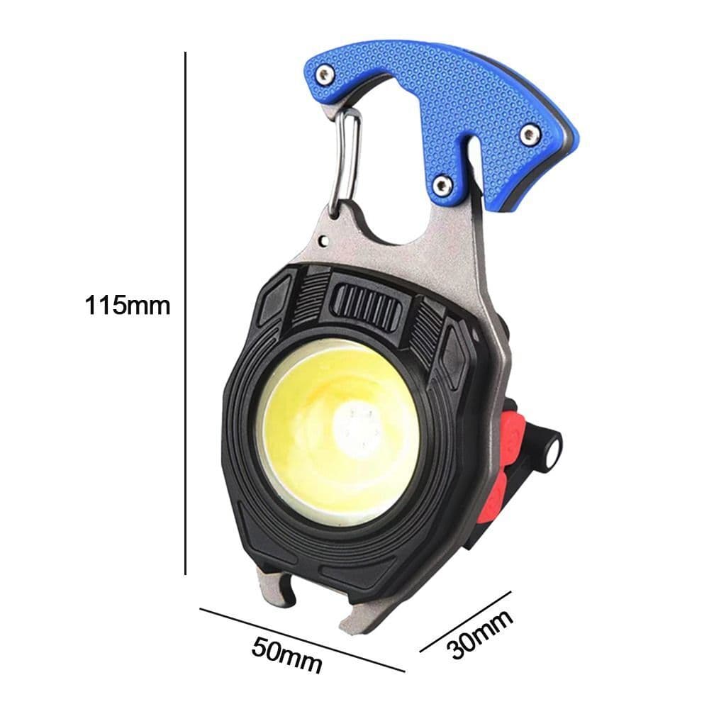 lampe de poche multifonctionnelle étanche Rechargeable à LED en alliage d'aluminium - Camping et Randonnée - صورة 5