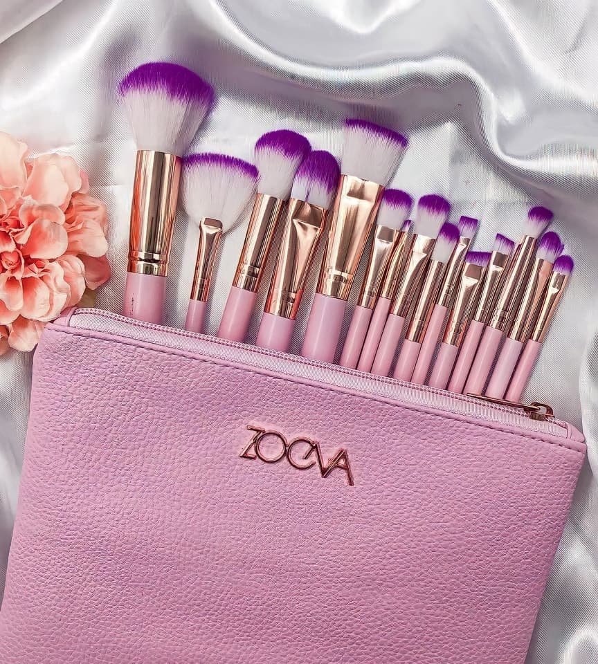 Pack Spécial Organisateur de maquillage + Trousse de 15 Pinceaux zoeva professionnels  - Soins et Beauté - صورة 3