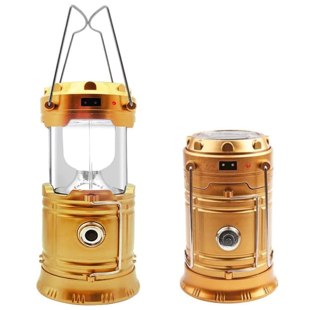 Lampe de Camping 2IN1 Rechargeable Solaire Pliable YD-3589 - Camping et Randonnée - صورة 2