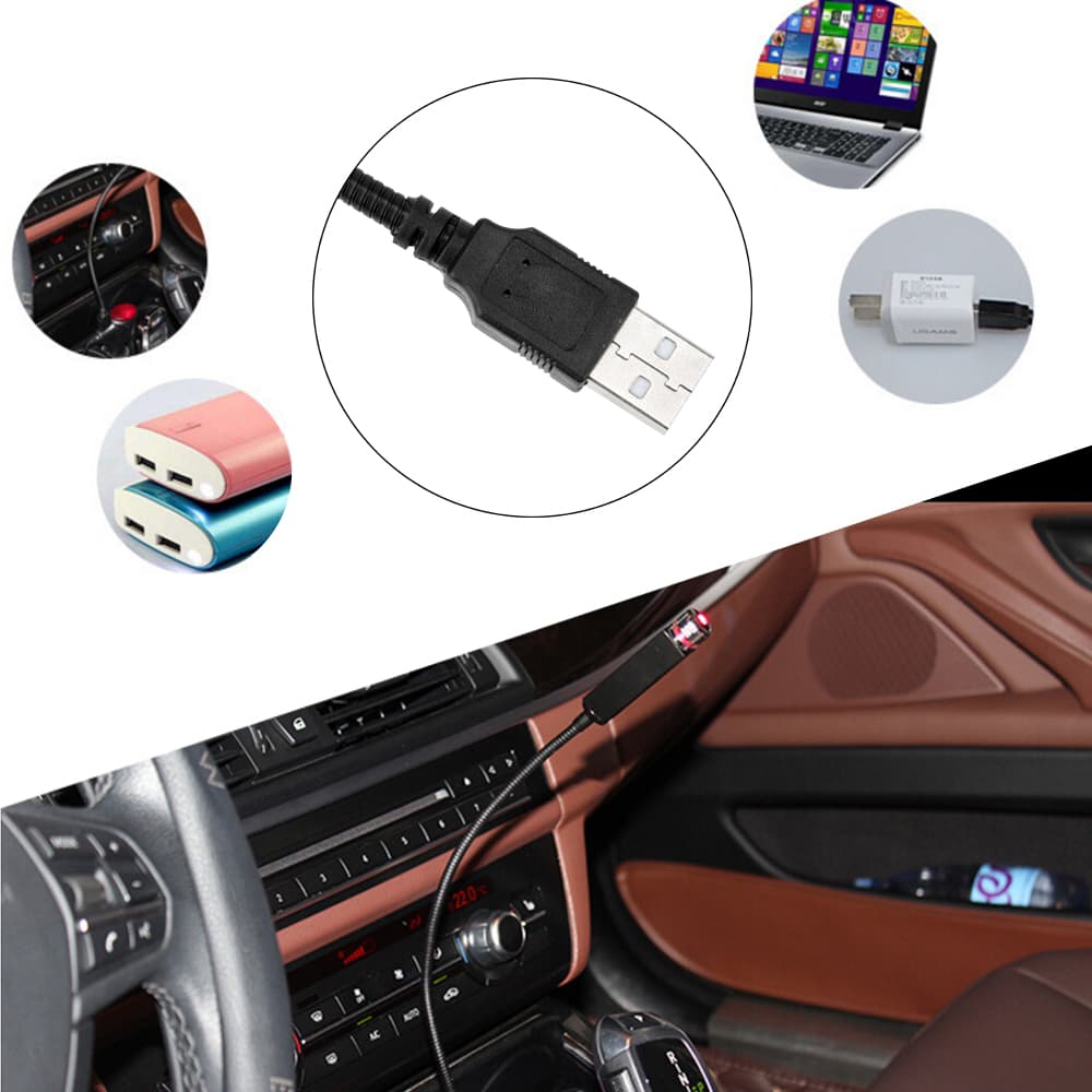 Mini projecteur LED USB - Accessoires Auto/Moto - صورة 5