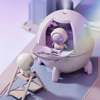 Humidificateur  d'air électrique Spacecraft avec lumière LED  - Maison - صورة 17