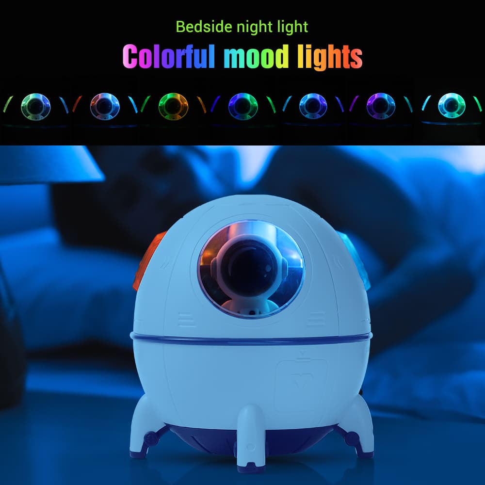 Humidificateur  d'air électrique Spacecraft avec lumière LED  - Maison - صورة 7