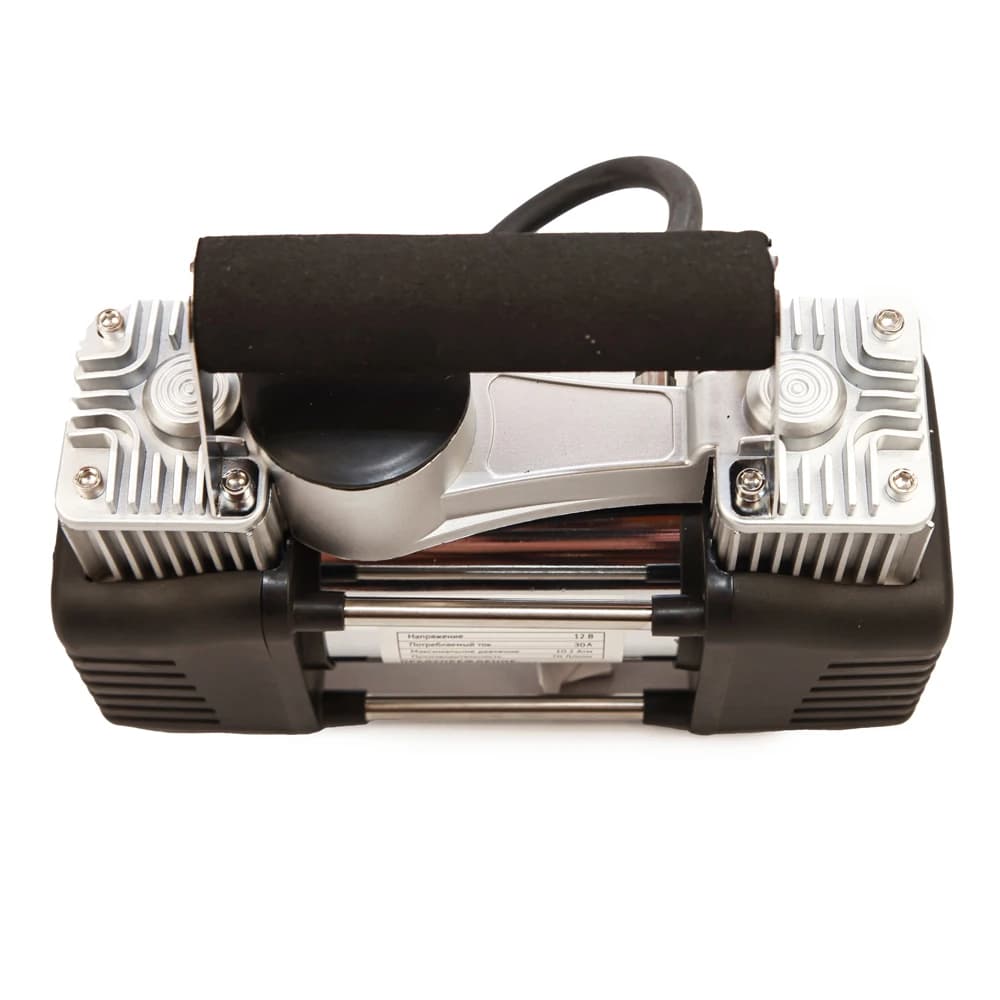 Compresseur automobile à double piston, 70 L/min, tuyau de 3 mètres, 12 V - Accessoires Auto/Moto - صورة 3
