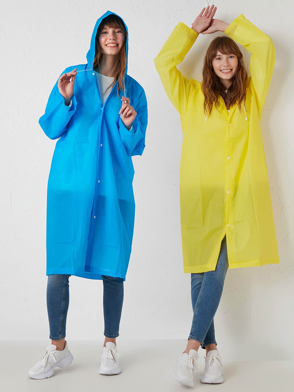 Manteau imperméable à capuche transparent, léger et réfléchissant, - Divers - صورة 12