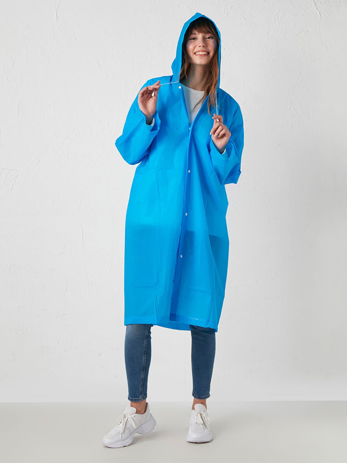 Manteau imperméable à capuche transparent, léger et réfléchissant, - Divers - صورة 7