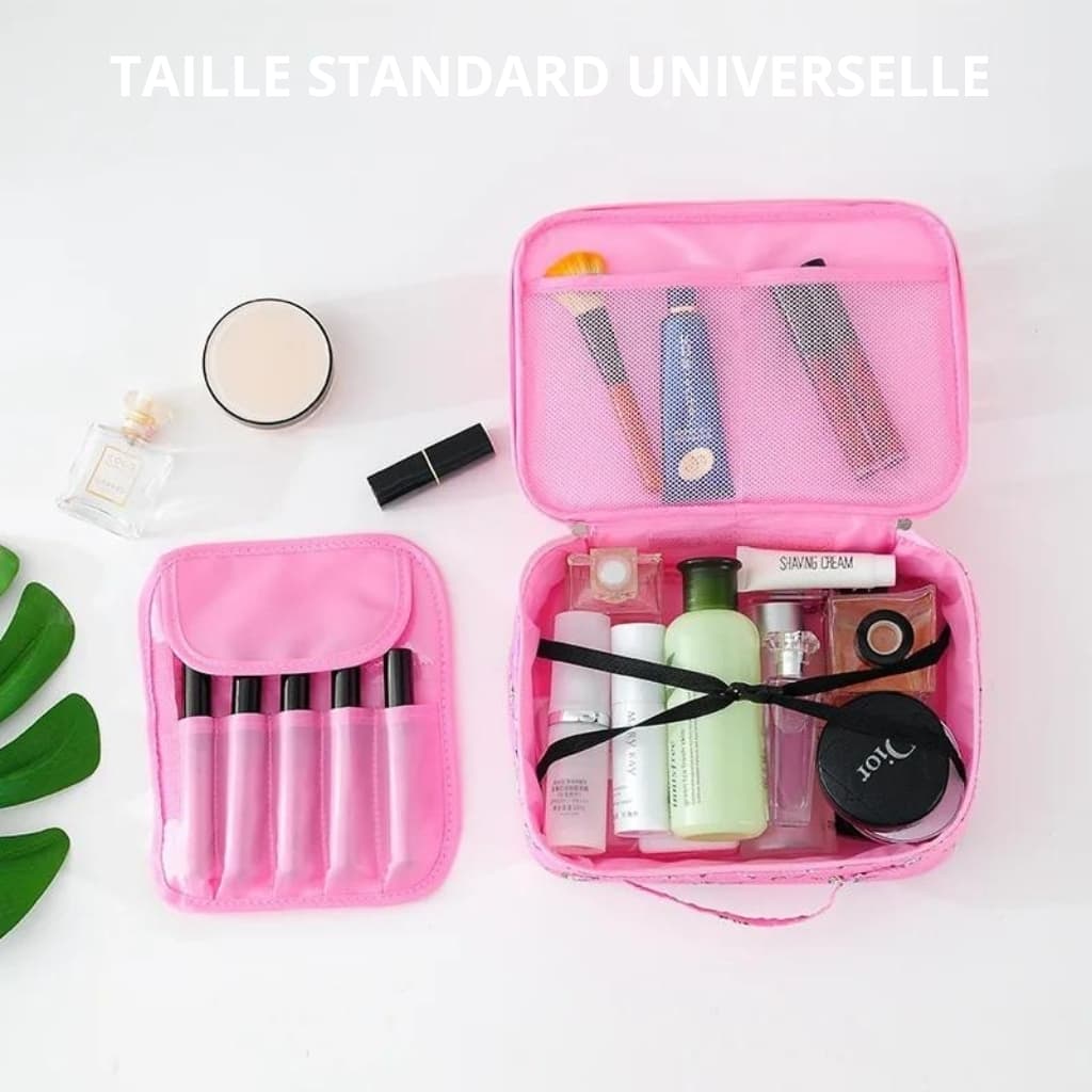 Pochette de maquillage et de cosmétiques, trousse de toilette Pour voyages - Soins et Beauté - صورة 1
