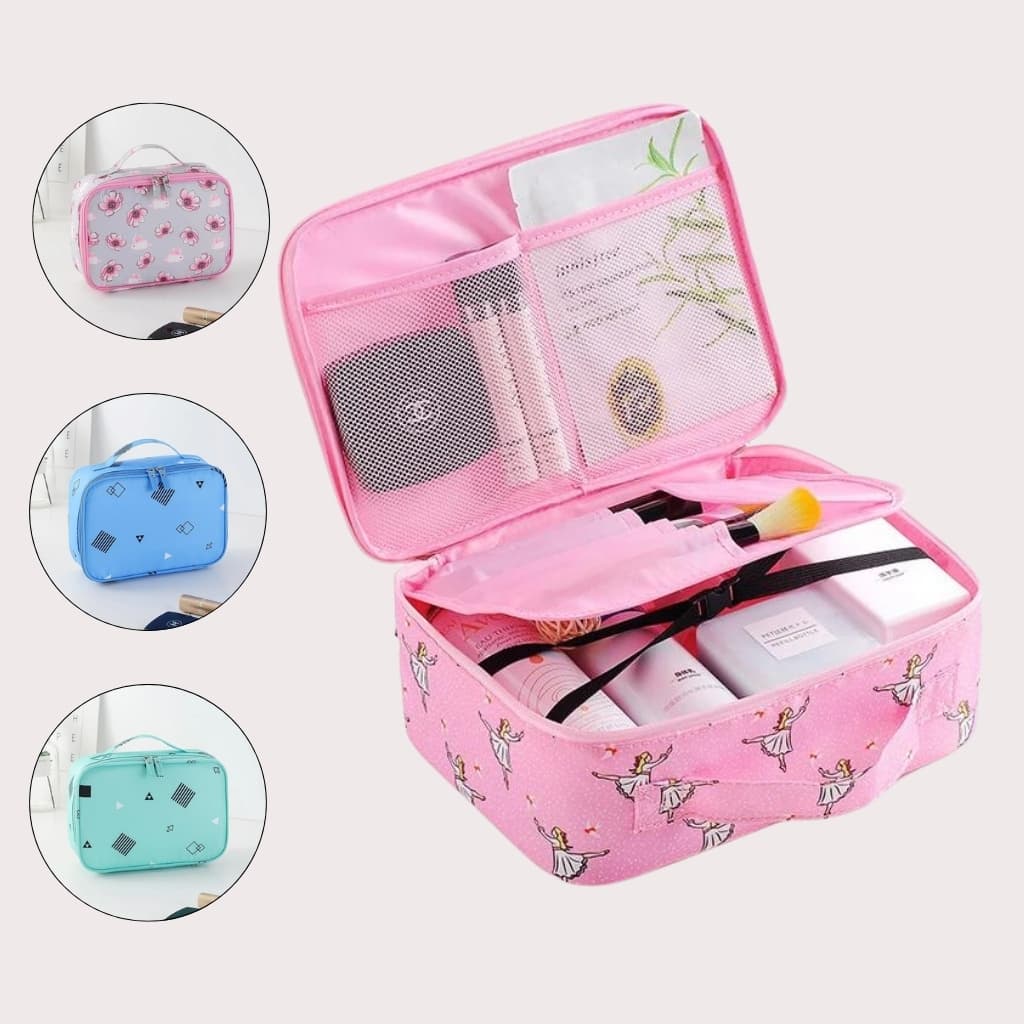 Pochette de maquillage et de cosmétiques, trousse de toilette Pour voyages - Soins et Beauté - صورة 2