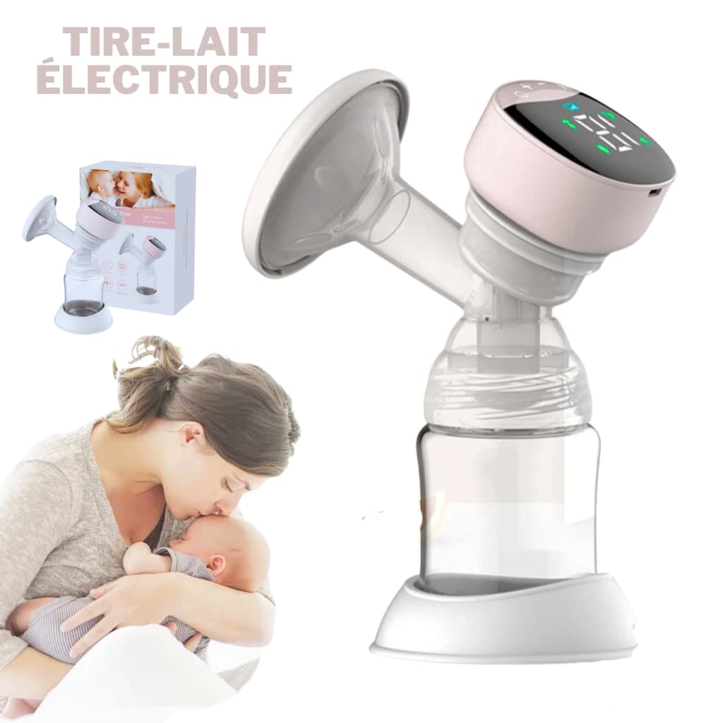 Tire-lait Électrique Intégré Mains Libres pour Allaitement, 4 Modes et 12 Réglables, Faible Bruit MY-374 - Maternité - صورة 1