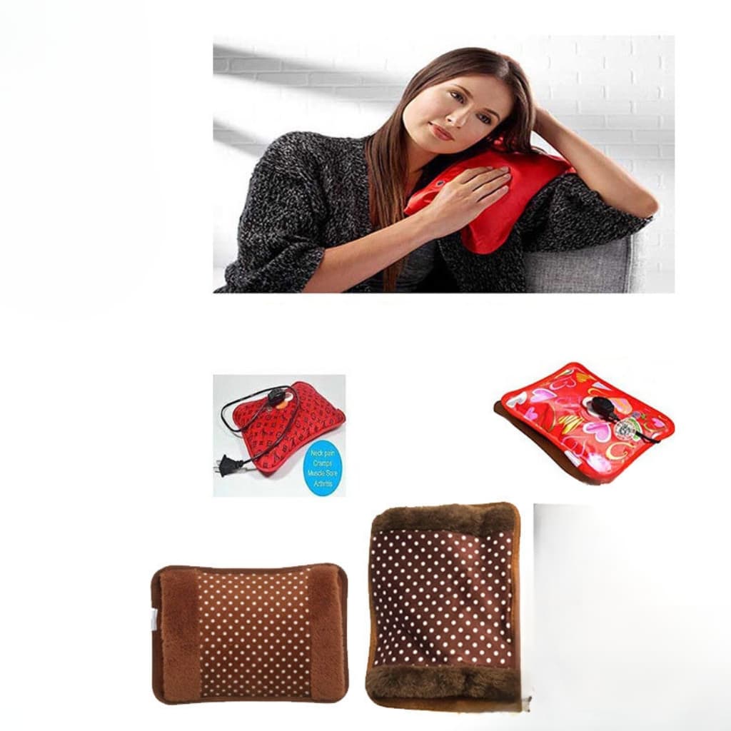 Oreiller d’eau chaude électrique auto-chauffant , pour Massage , douleurs musculaires – وسادة ماء ساخن كهربائية ذاتية التسخين لتدليك آلام العضلات - Soins et Beauté - صورة 3