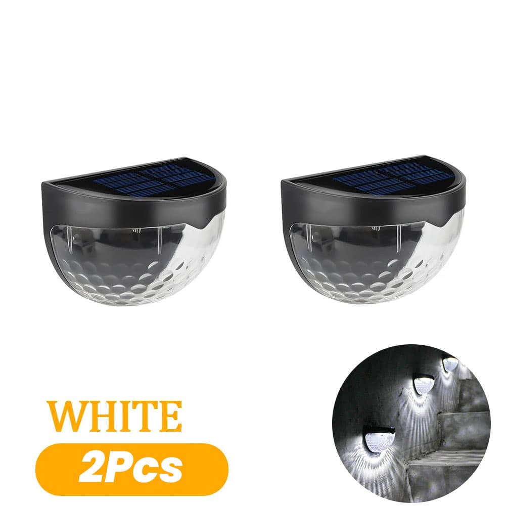 Pack 4 Lampes solaires pour clôture imperméable IP65 – مصابيح الإنارة الخارجية - Électronique - صورة 4