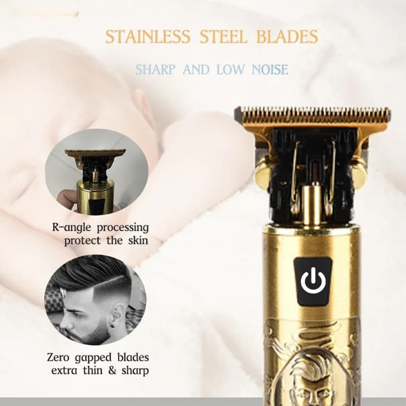 Tondeuse à cheveux professionnelle Zéro absolu , Dégradé , Low fade , Style vintage avec affichage LCD - Électronique - صورة 3