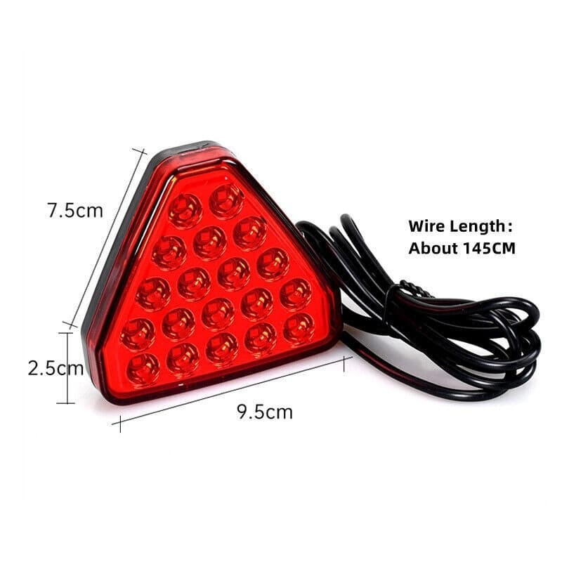 Feu arrière de voiture Style F1, de freinage et de recul, antibrouillard, troisième arrêt, Flash stroboscopique - Accessoires Auto/Moto - صورة 2