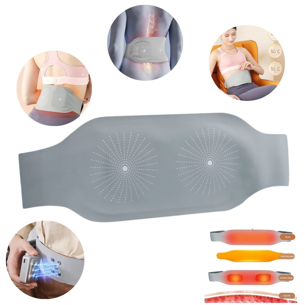 Ceinture chauffante abdominale pour soulager les douleurs menstruelles – حزام تسخين البطن لتخفيف الام الدورة V4 - Soins et Beauté - صورة 1