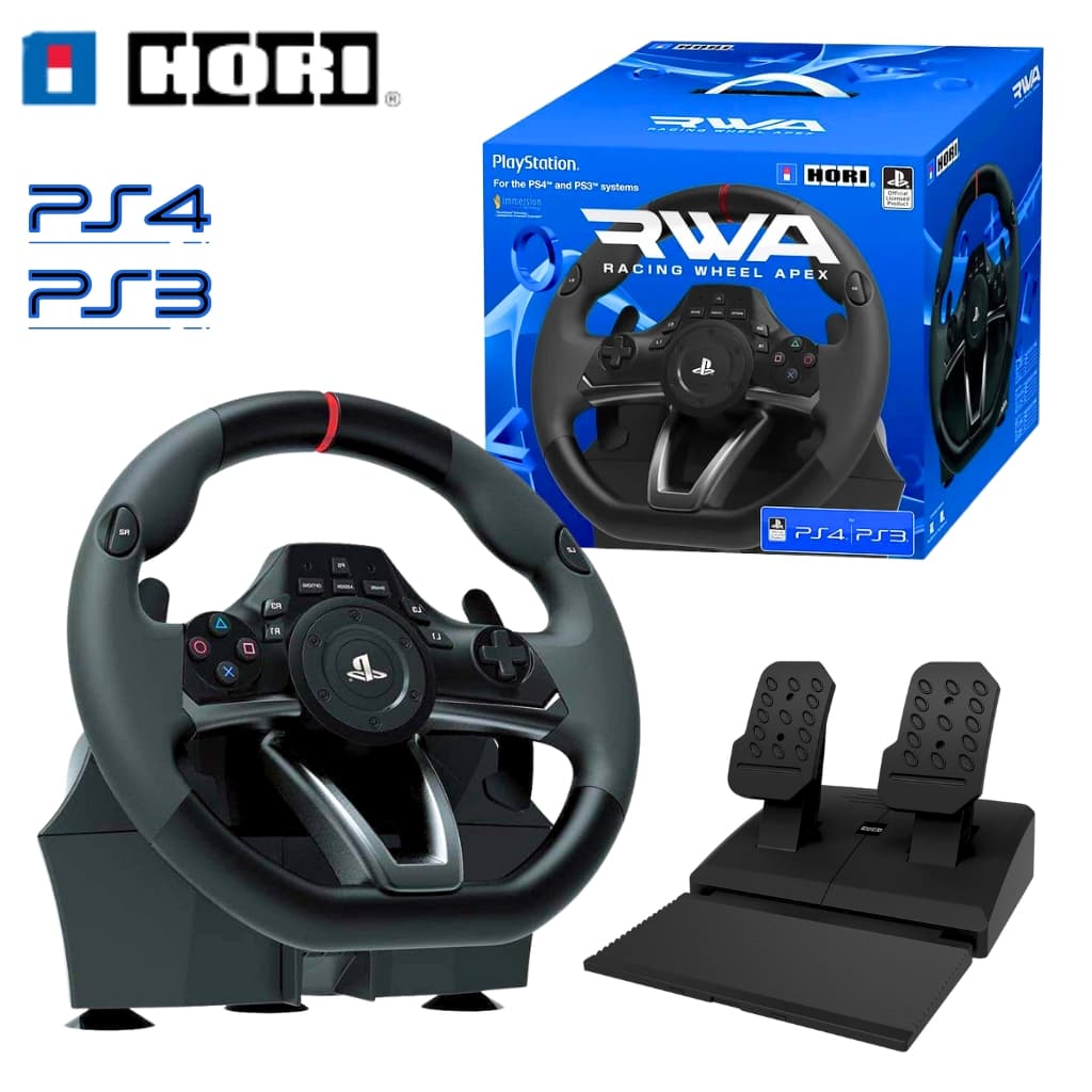 Hori RWA Original Volant de course Apex pour PS4/PS3/PC/Playstation 4 - Jouet & Gaming - صورة 1