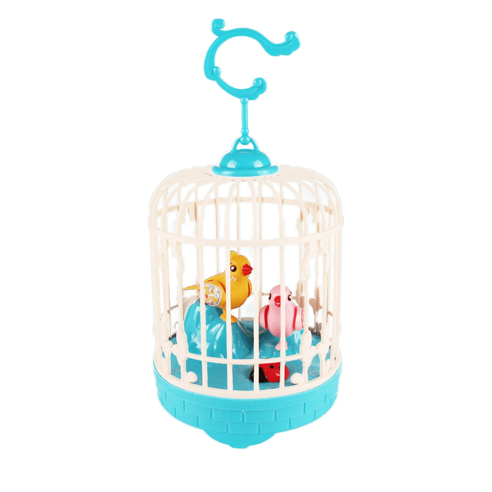 Cage à oiseaux Jouet éducatif d'enregistrement vocal avec de la musique et de la lumière - لعبة قفص عصافير لطيفة تعليمية للتسجيل صوتي مع الموسيقى والضوء - Jouet & Gaming - صورة 4