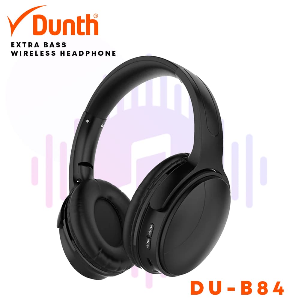 Casque bluetooth sans fil, microphone intégré stéréo  DUNTH DU-B84 - Électronique - صورة 1