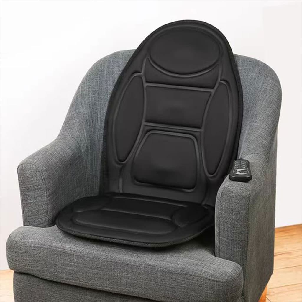 Siège De Massage Auto et Maison avec 5 Modes Vibrations et Coussin Memory Foam - Accessoires Auto/Moto - صورة 5