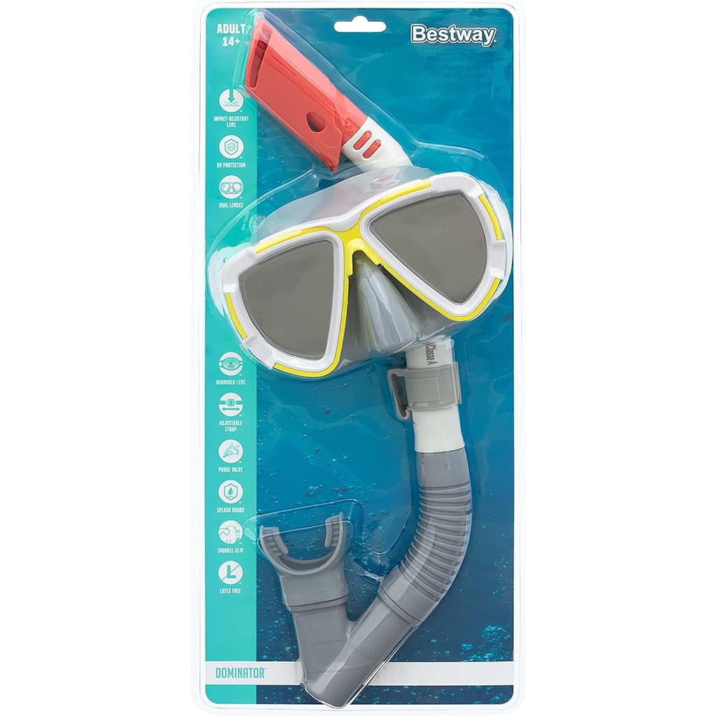 Bestway Masque et Tube Dominator pour Adultes dès 14 Ans 24053 - Sport - صورة 3