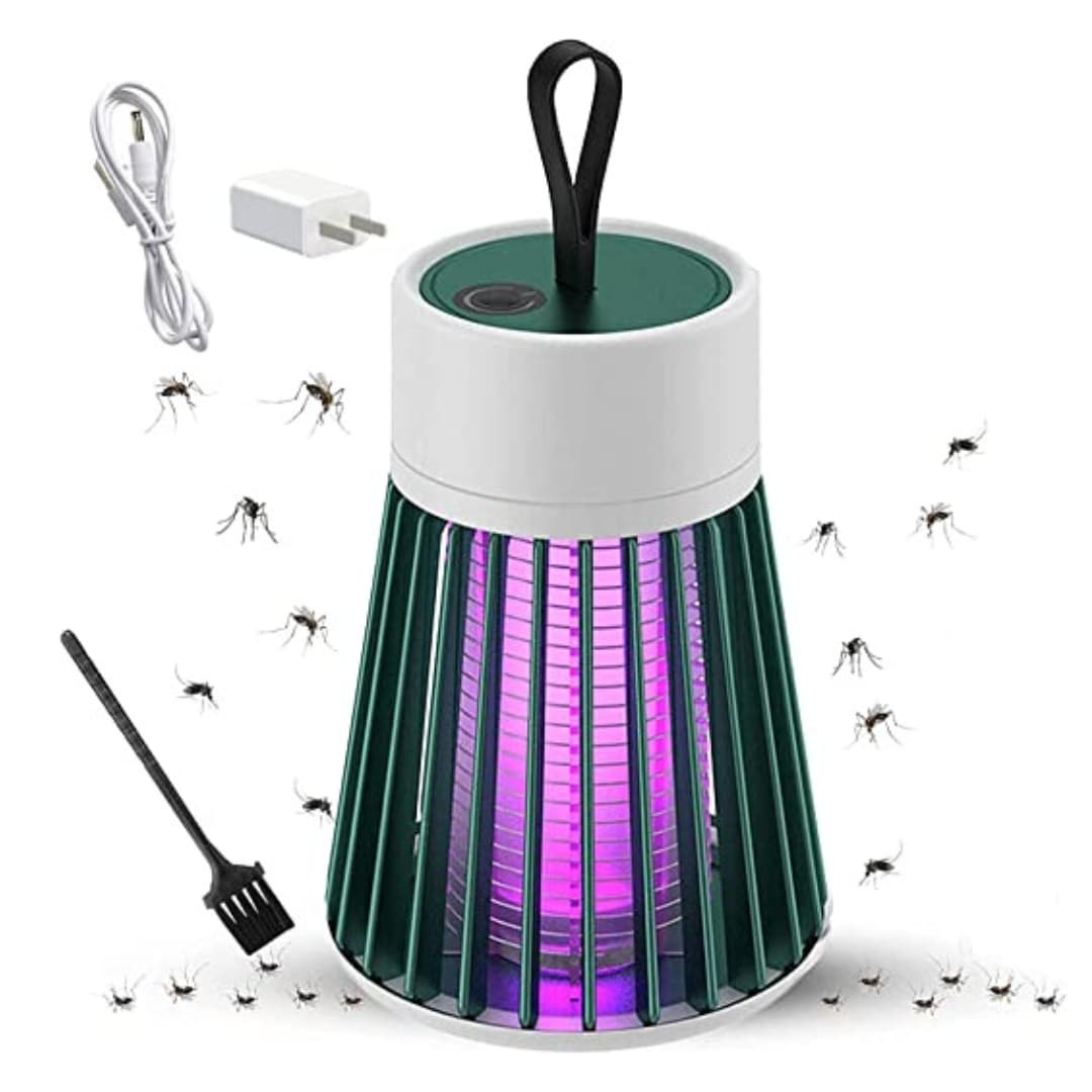Lampe a lumière UV électrique zappeur anti-moustiques Rechargeable - Électronique - صورة 1