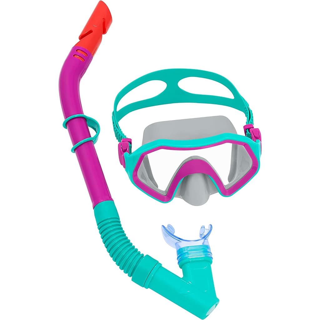 Bestway Masque et Tuba Crusader pour Jeunes Enfants à partir de 7 Ans 24025 - Divers - صورة 3