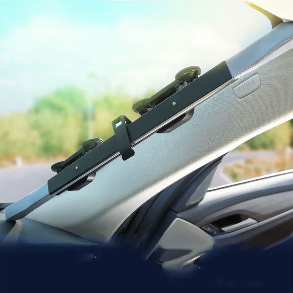 Pare-soleil pour Pare-Brise et Toit de Voitures Rétractable, facile à installer Universel - Accessoires Auto/Moto - صورة 5