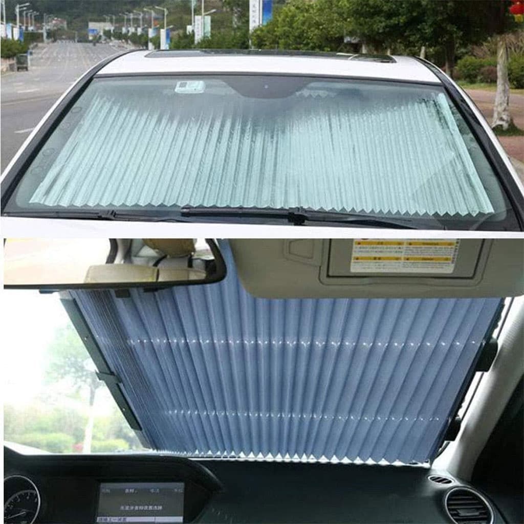 Pare-soleil pour Pare-Brise et Toit de Voitures Rétractable, facile à installer Universel - Accessoires Auto/Moto - صورة 8