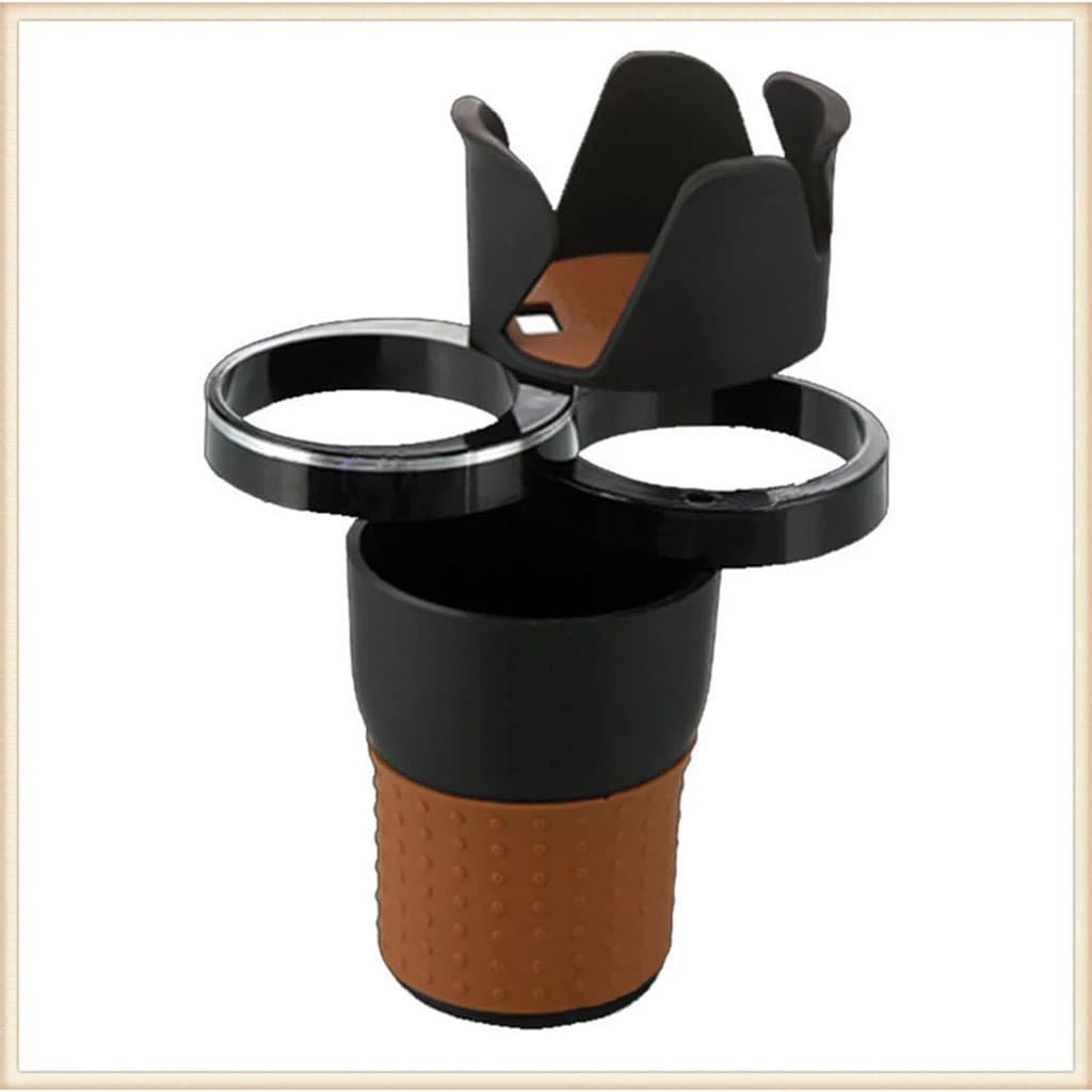 Porte-gobelet Multi intelligent réglable 5en1 pour voiture, rangement accessoires d’intérieur de voiture - Accessoires Auto/Moto - صورة 4