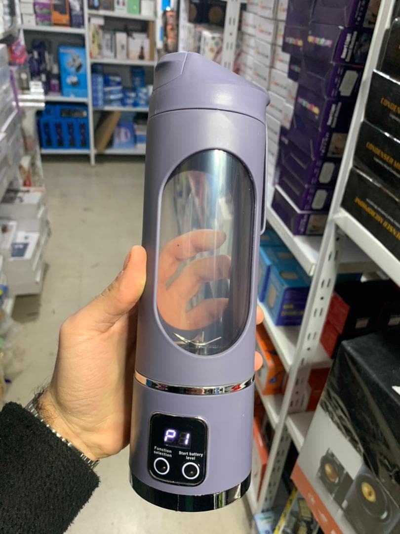 Blender à jus portables rechargeable, tasses de presse-agrumes multifonctionnelles - Électronique - صورة حقيقية 8