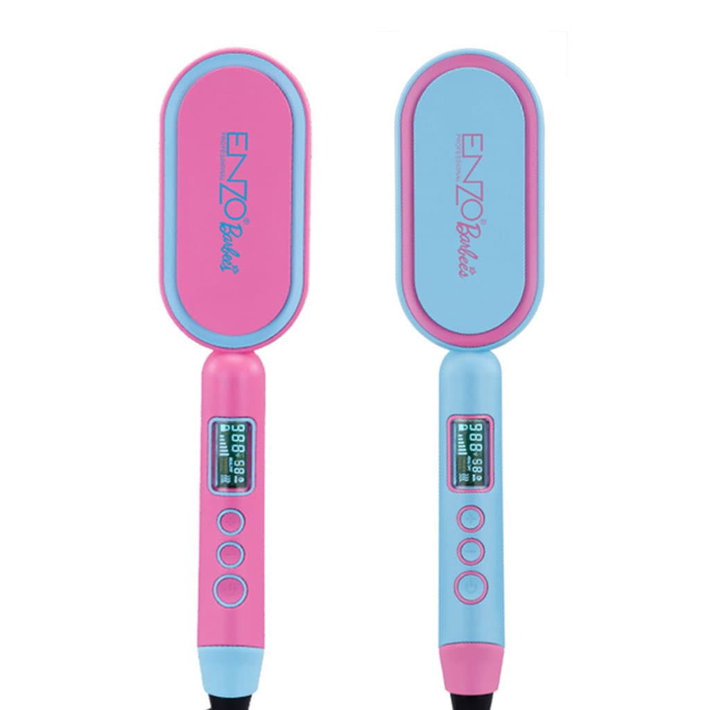 Enzo Brosse Lissante Barbie Edition Câble Rotatif 360° - Soins et Beauté - صورة 4