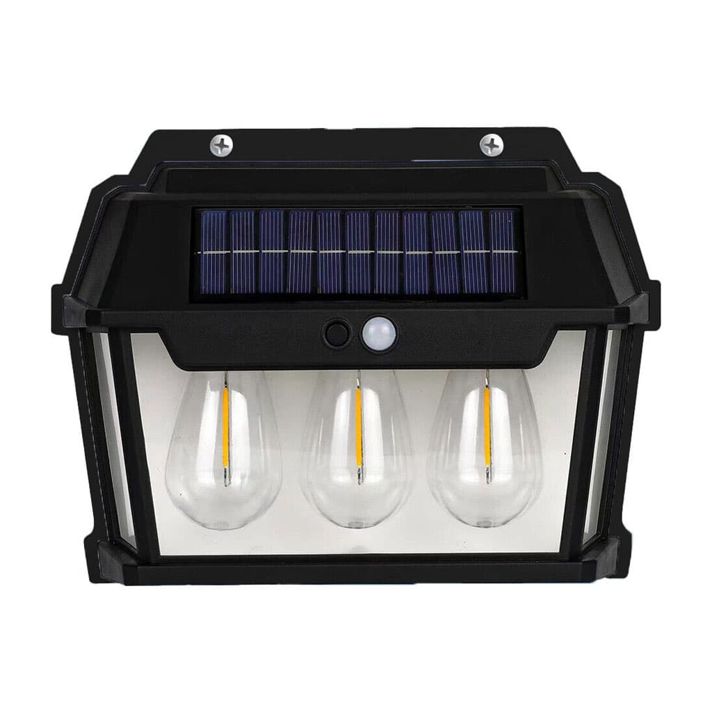 Triple Lanterne Vintage Bougie, nouvelle lampe murale à induction solaire - Électronique - صورة 4