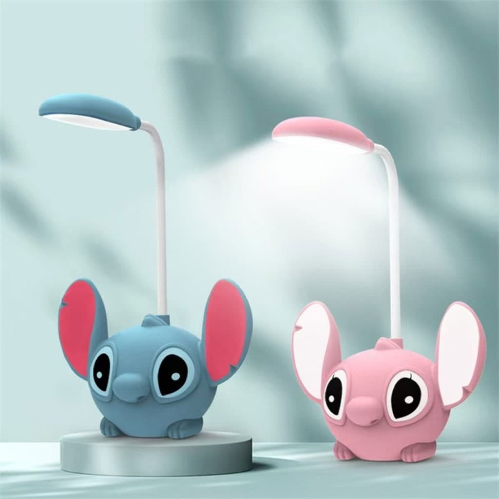 Stitch Lampe de Bureau et Veilleuse Ambiante pour Enfants avec Taille-crayon - Divers - صورة 2