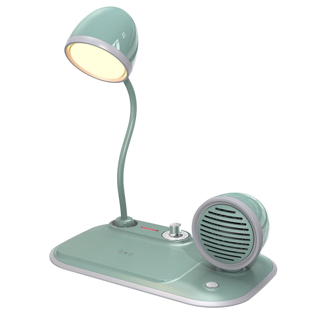 Station de Charge Vintage sans Fil Nostalgia 15W, Haut-Parleur Bluetooth - Électronique - صورة 2
