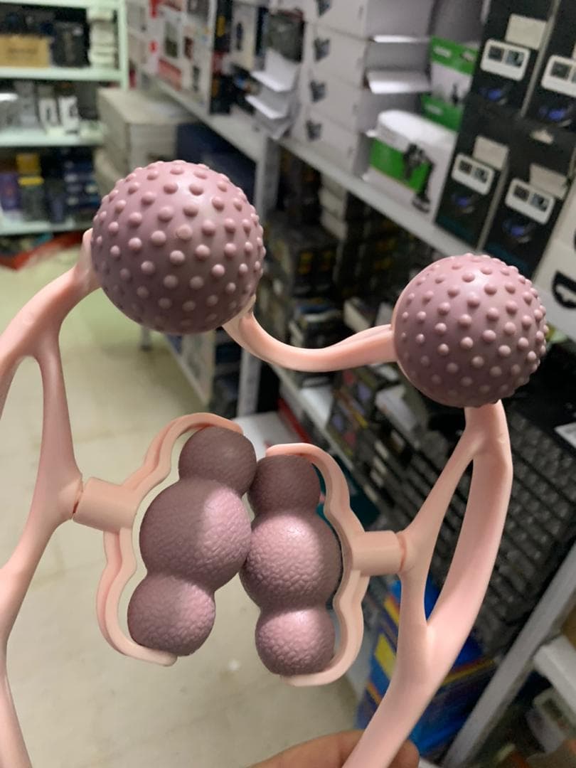 Masseur de corps multifonctionnel à six roues à billes et deux boules - Divers - صورة حقيقية 7