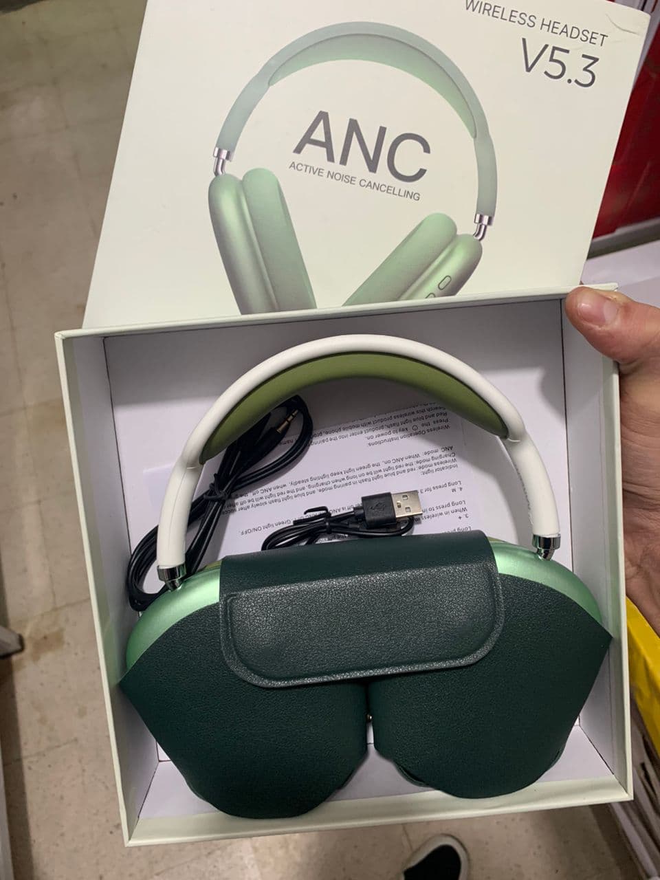 Casque Sans Fil Karler Bass Bluetooth 5.3 Technologie ANC - Électronique - صورة حقيقية 7